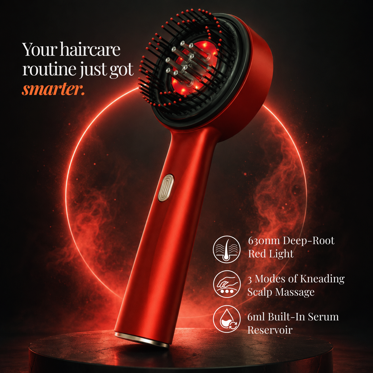 Red Light Scalp Renewal Massage Comb